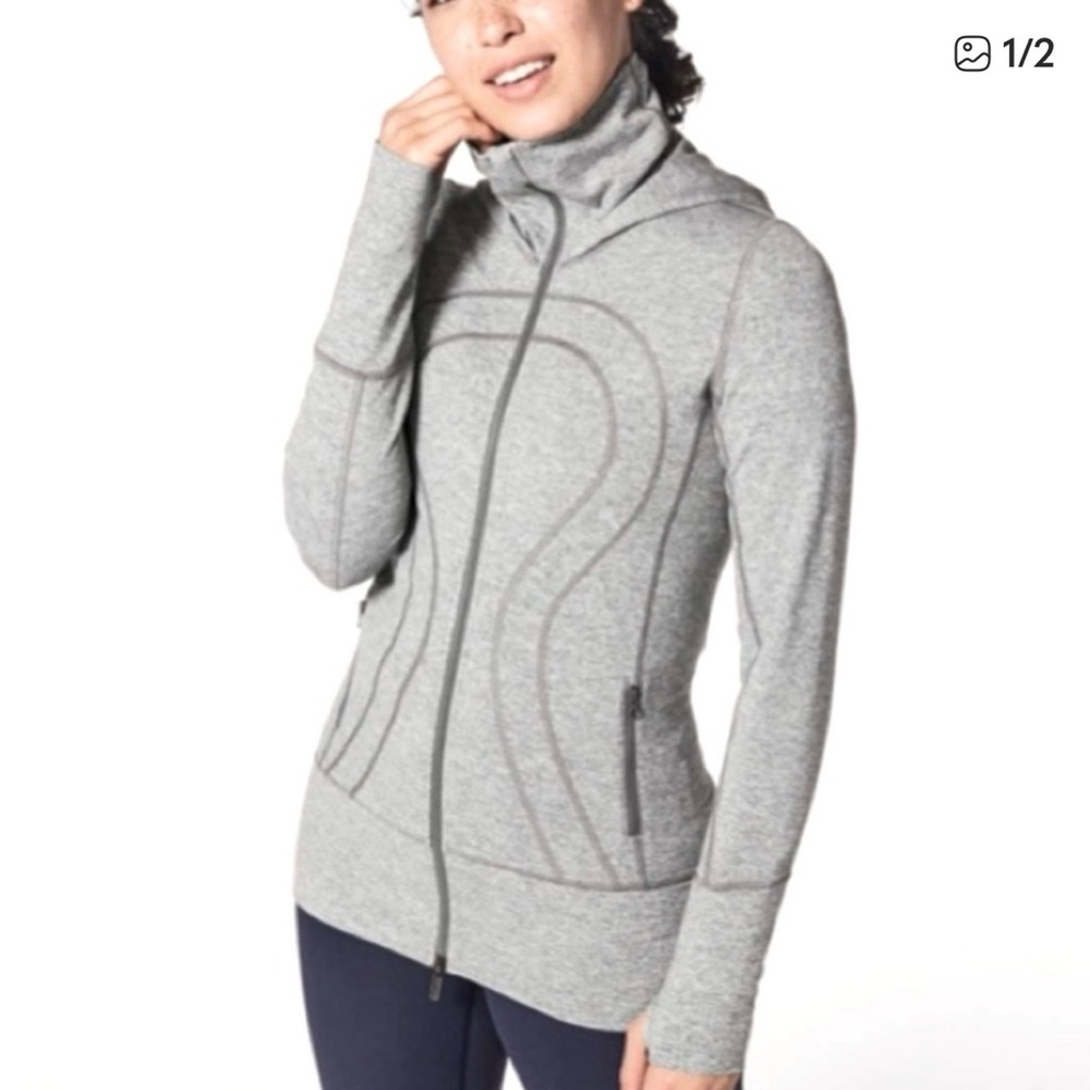 Lululemon In Stride Jacket gray